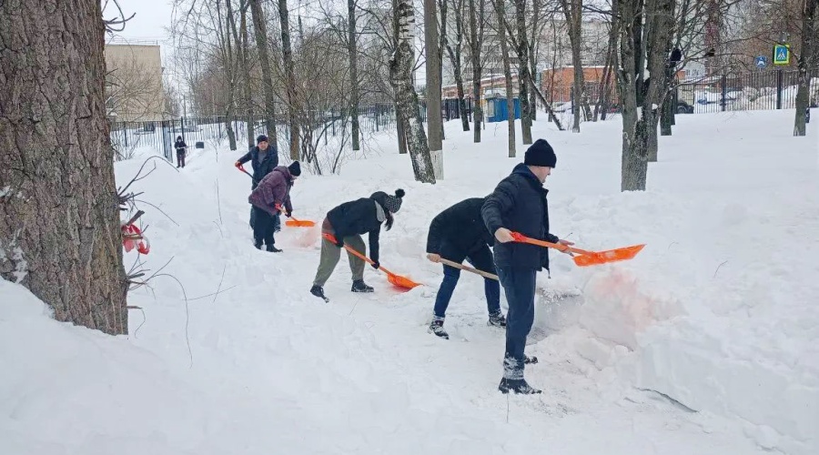 36 тысяч туляков вышли на «Снежный субботник»