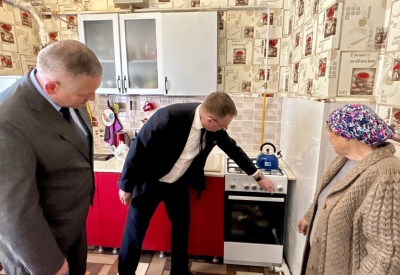 В посёлке Совхозный Белёвского района заработало газоснабжение