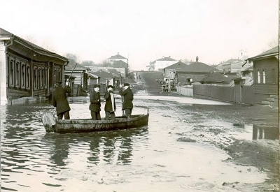 Разлив р. Упы (1908 г.)