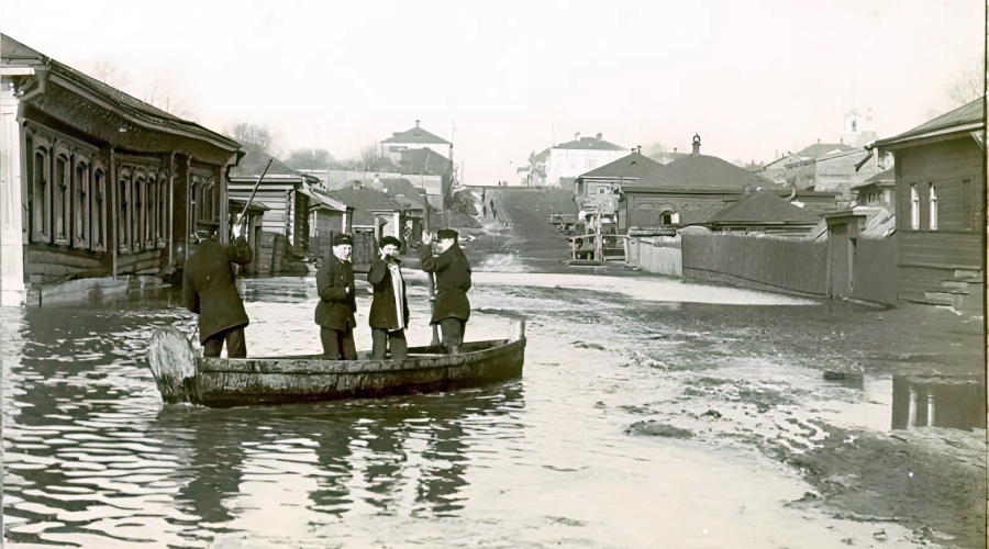 Разлив р. Упы (1908 г.)