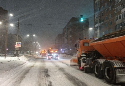 Снежный циклон отступает