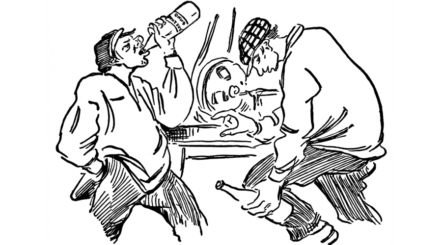 Против пьянки на производстве.