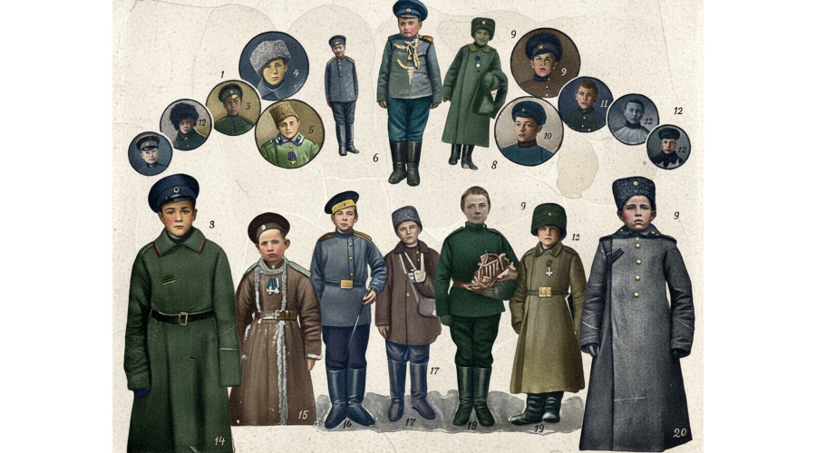 Юный герой.